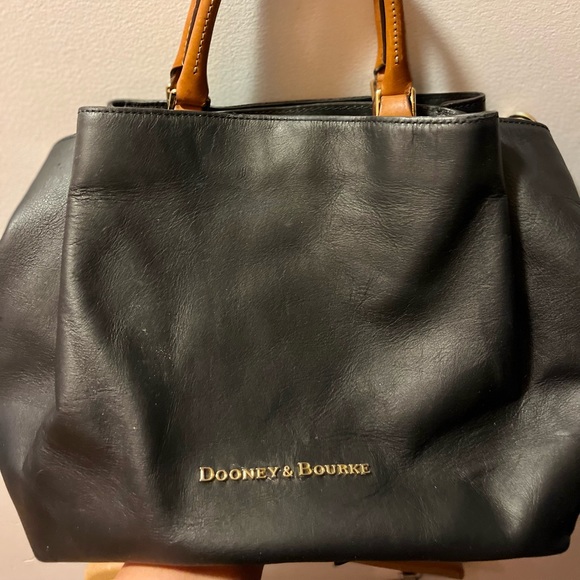 Dooney & bourke black leather bag - Picture 9 of 15
